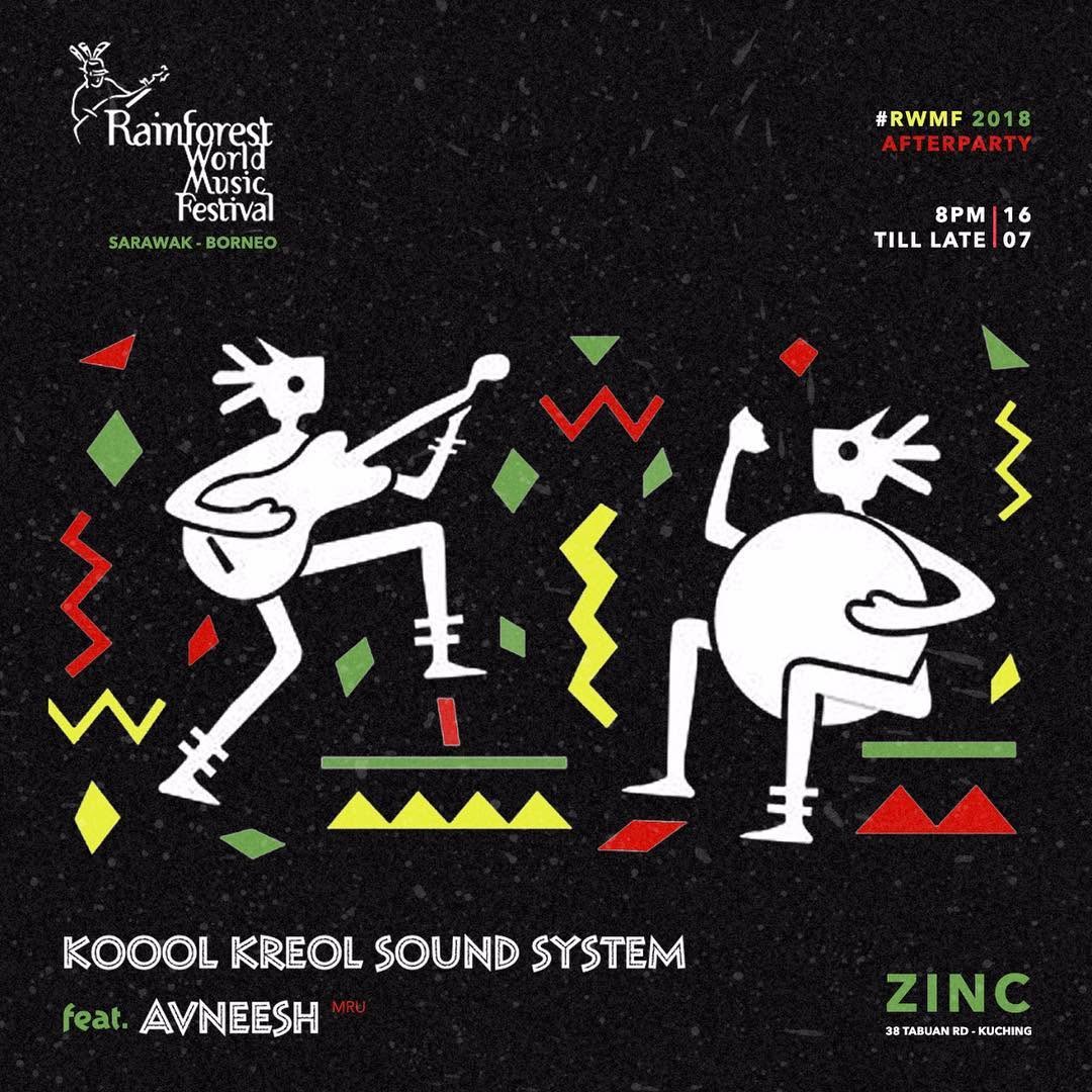 KOOOL KREOL SOUNDSYSTEM, Rain Forest World Music Festival, Borneo